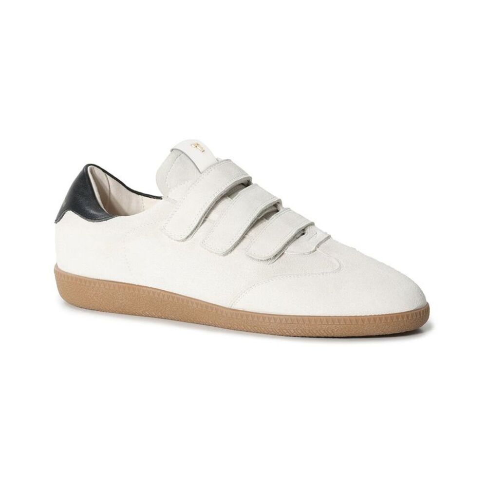 Tiffany & Fred Paris Suede Sneaker, Ivory